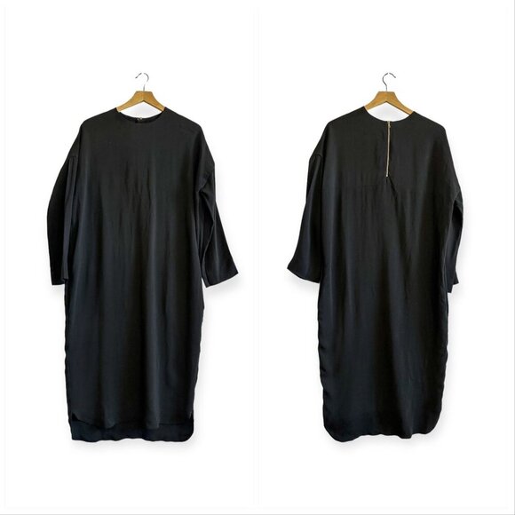 Marni‎ Minimalist Viscose Midi Dress FW2015,  blue, size 44 Italy (USM/L) - Picture 16 of 16